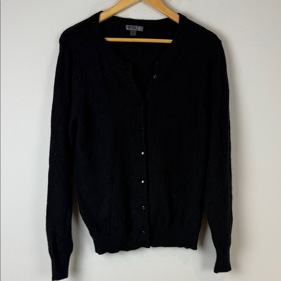 Bitten by Sarah Jessica Parker Sweaters - Bitten by Sarah Jessica Parker Black Cardigan Size Extra Large